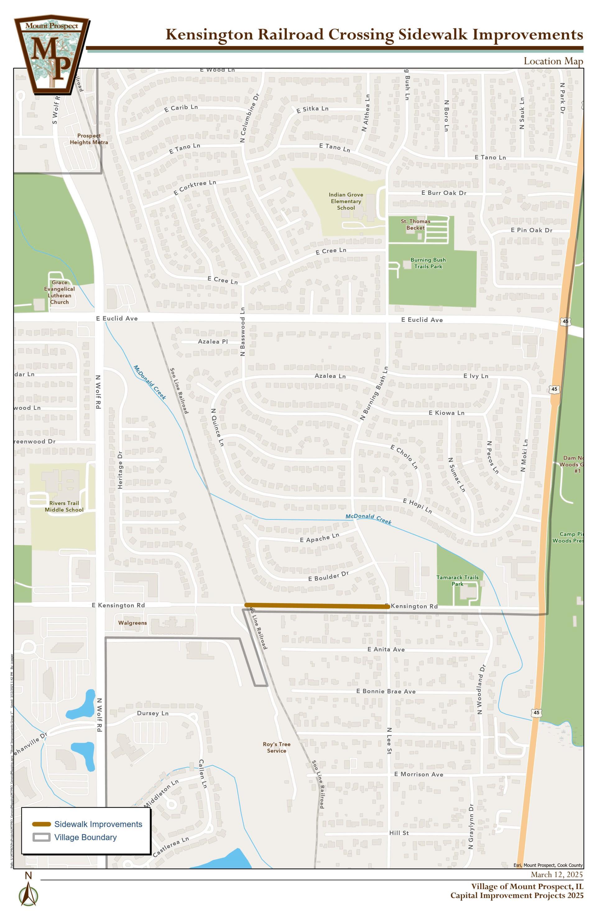 Map of project